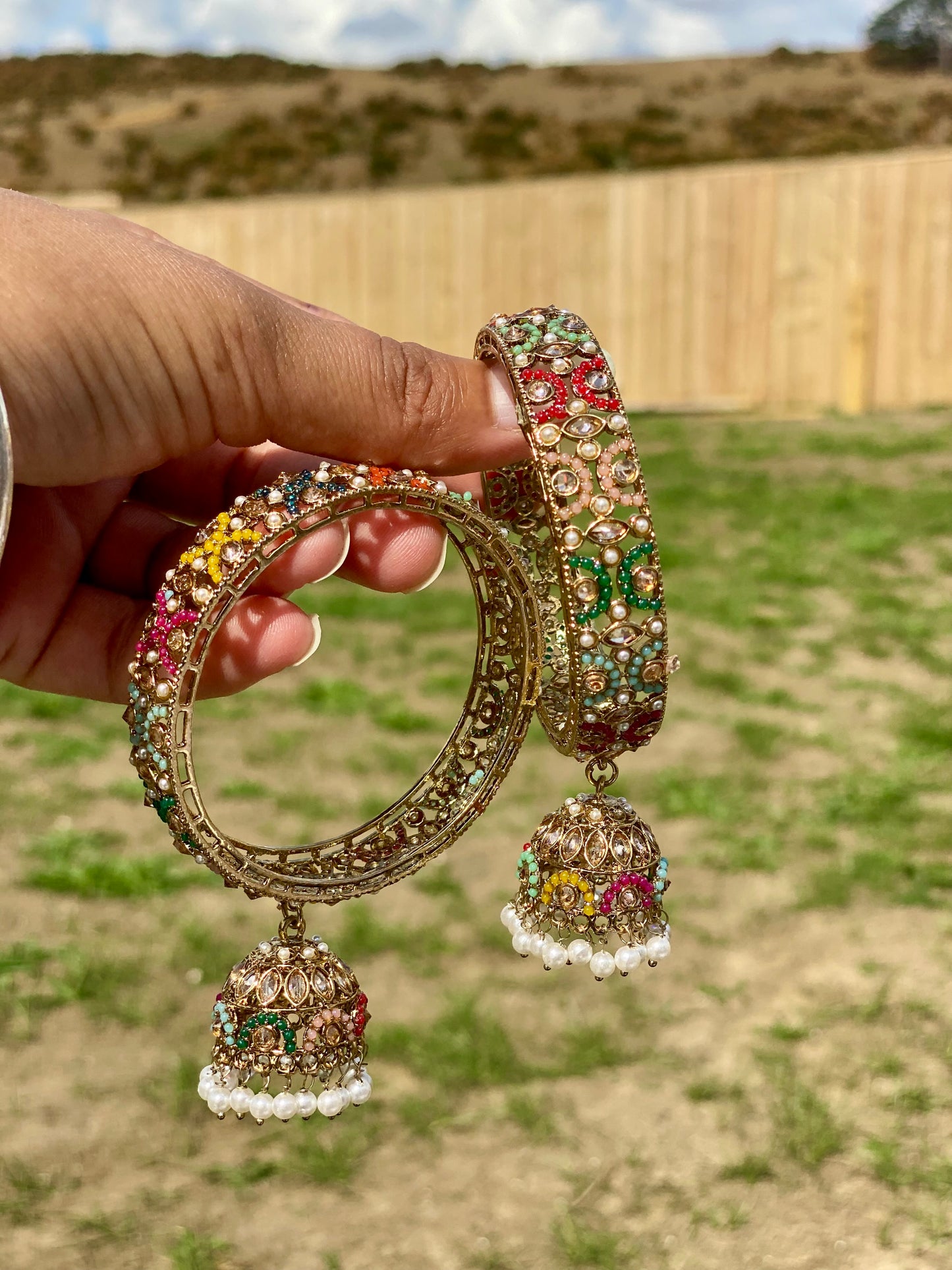 Multicolour kangan (set of 2) B2