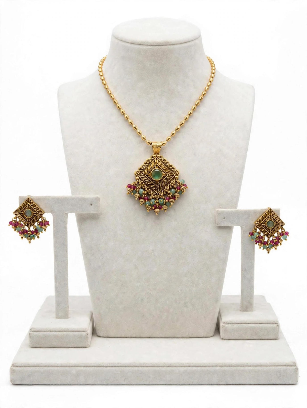 Necklace set with earrings, Code: 058