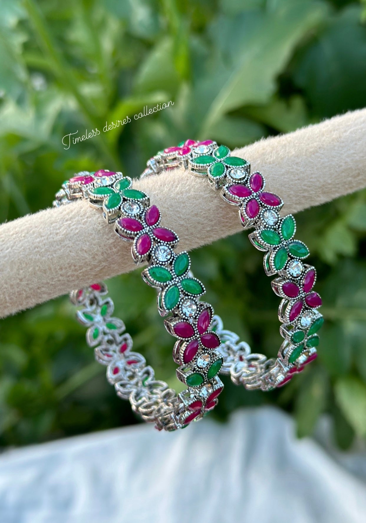 Oxidised bangles / kangan’s in multi