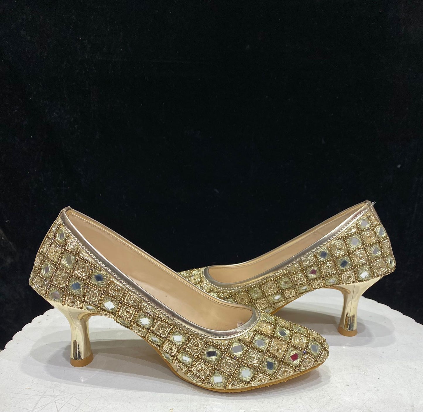 Punjabi Jutti With Heels