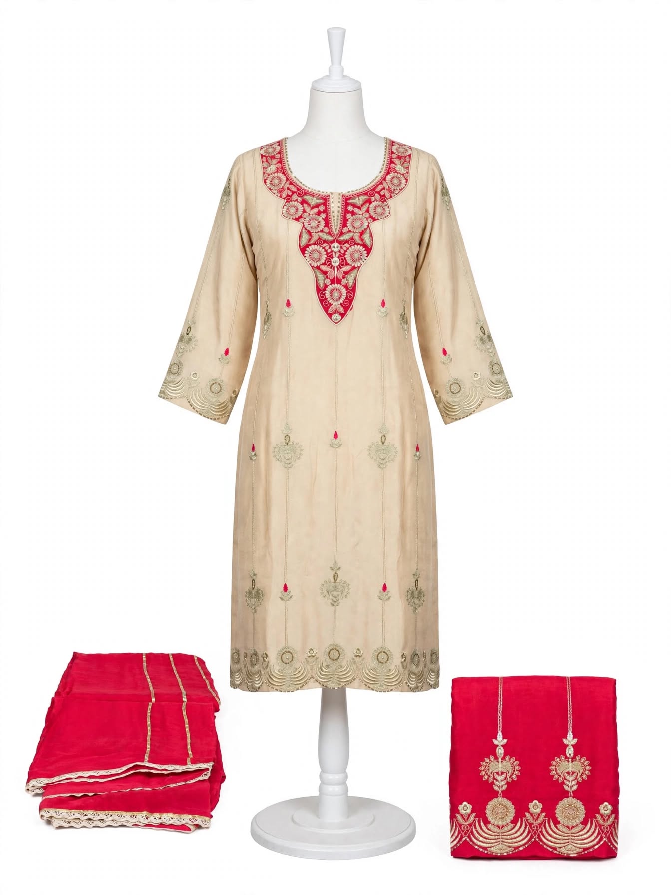 Party wear boutique stitched suit