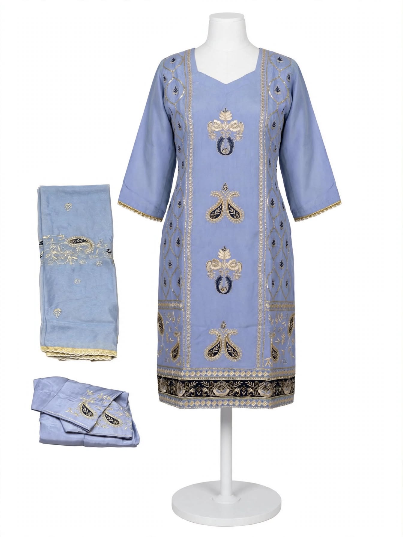 Party wear boutique stitched suit, (code: 109)