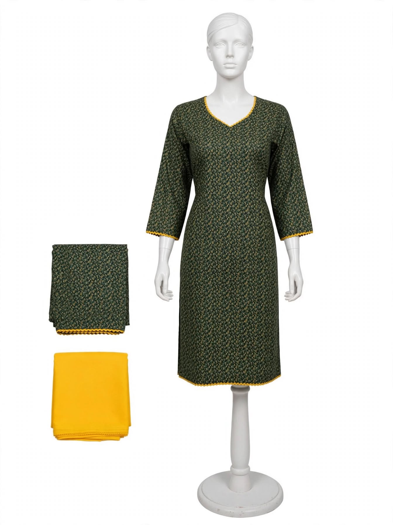 Casual wear boutique stitched suit in premium quality