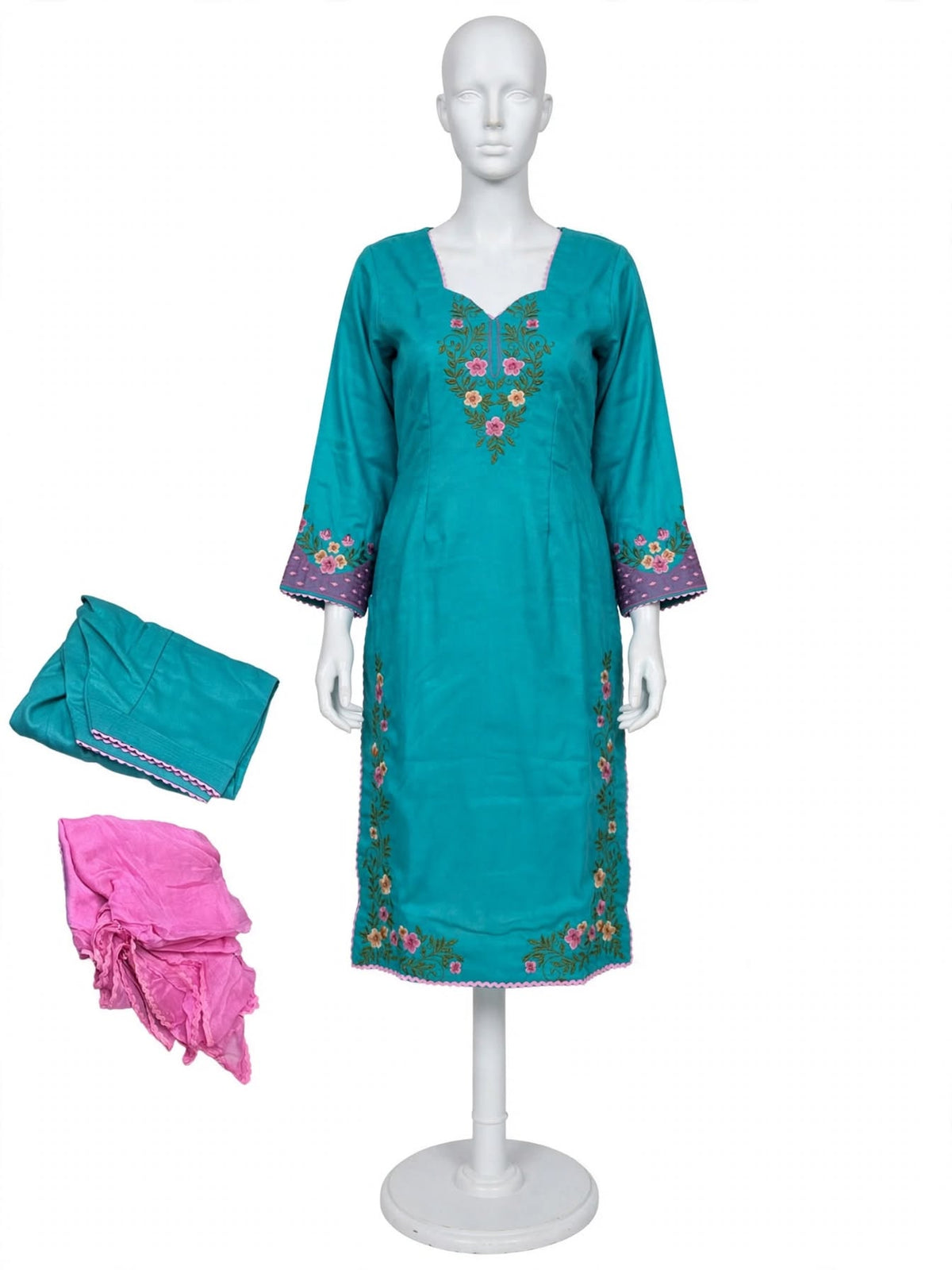 Casual wear boutique stitched suit in premium quality