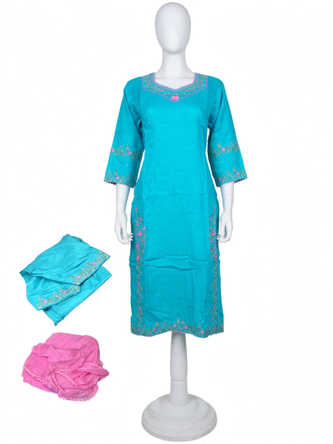Casual wear boutique stitched suit in premium quality