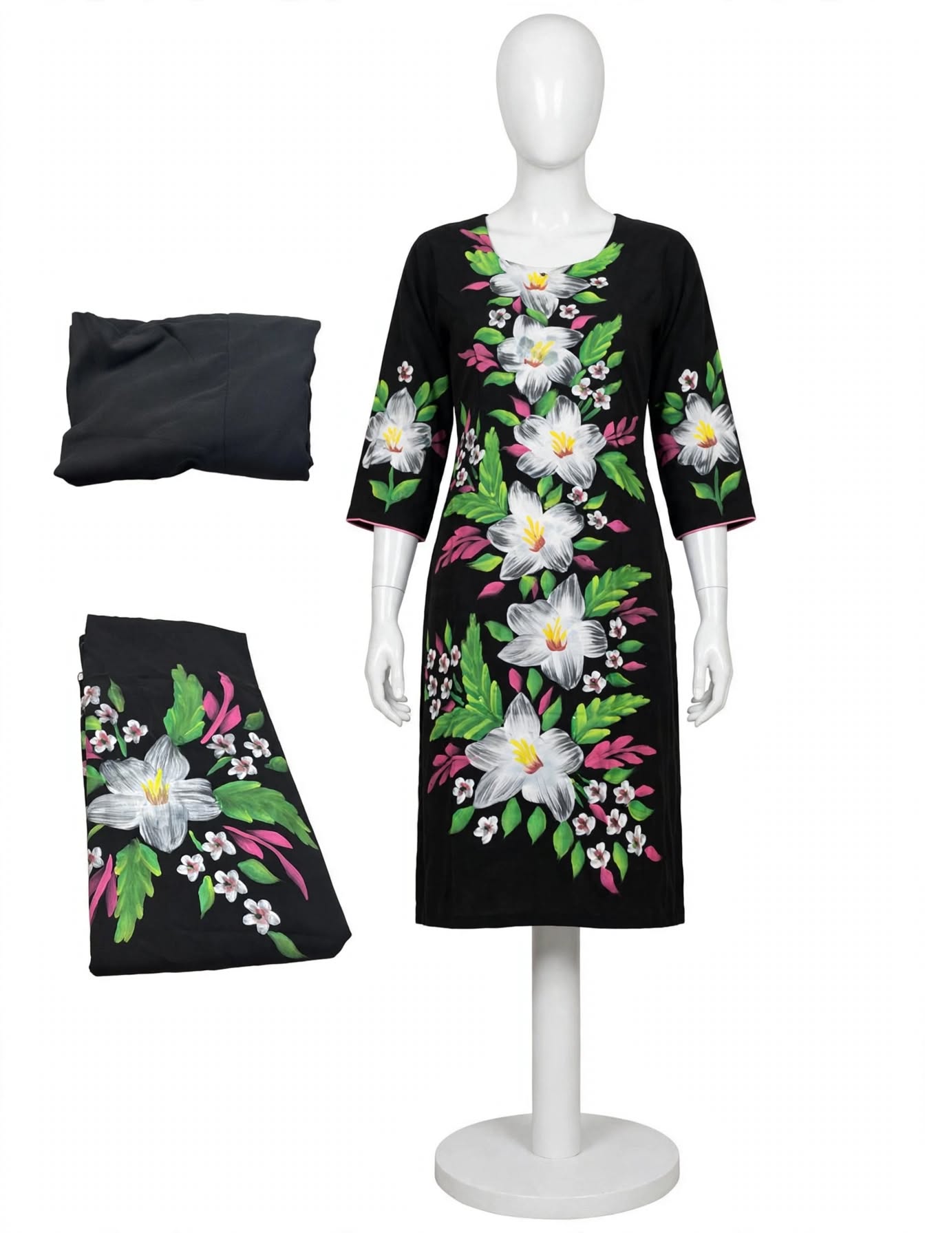 Causal wear boutique suit in Georgette , (Code: X62)