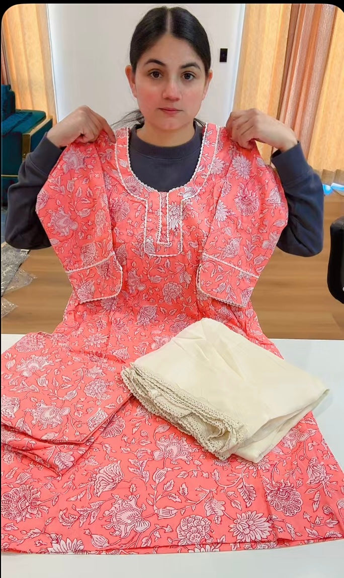 Cotton Printed Suit, C41