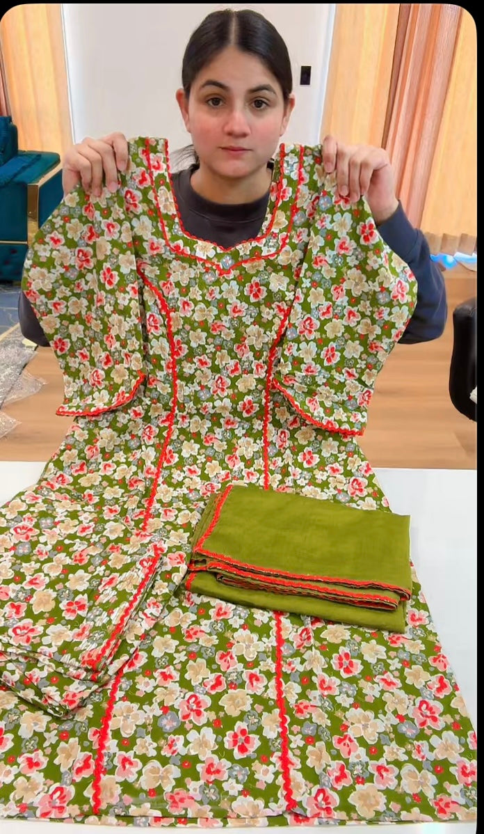 Cotton Printed Suit, C44