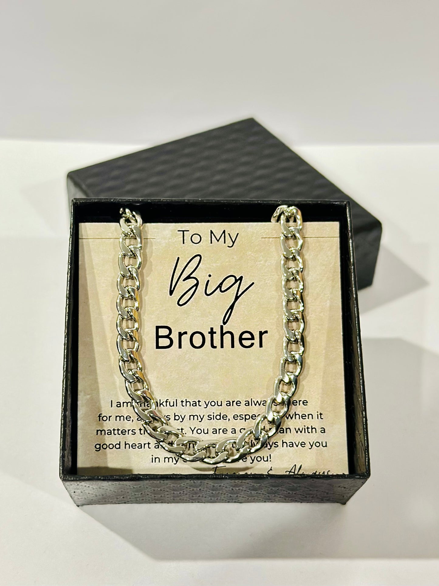 Rakhi / Rakhdi present For Brother ( Neck chain ), Code: G4