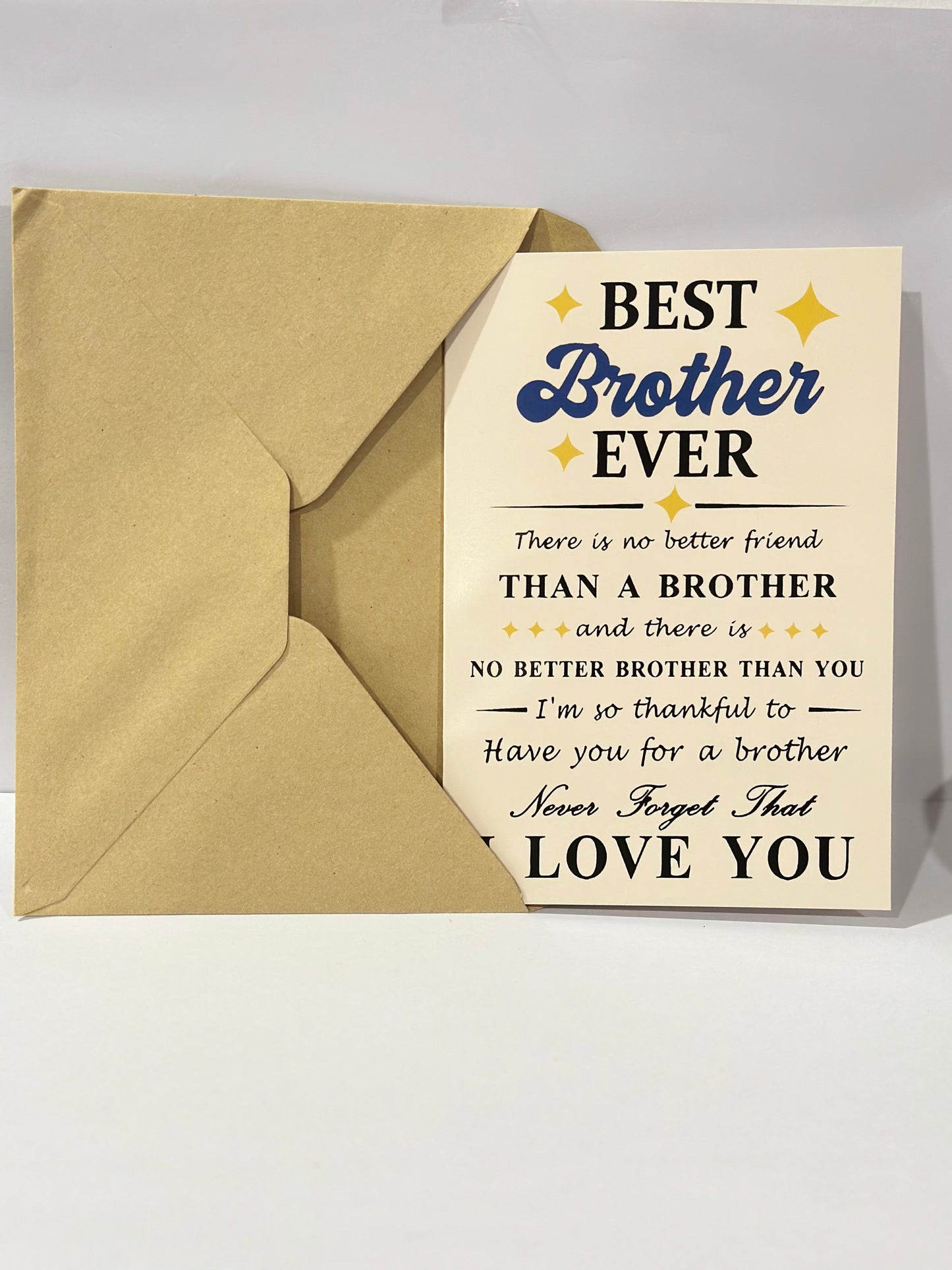 Special Rakhi wishing Card for brother from sister, Code: G3