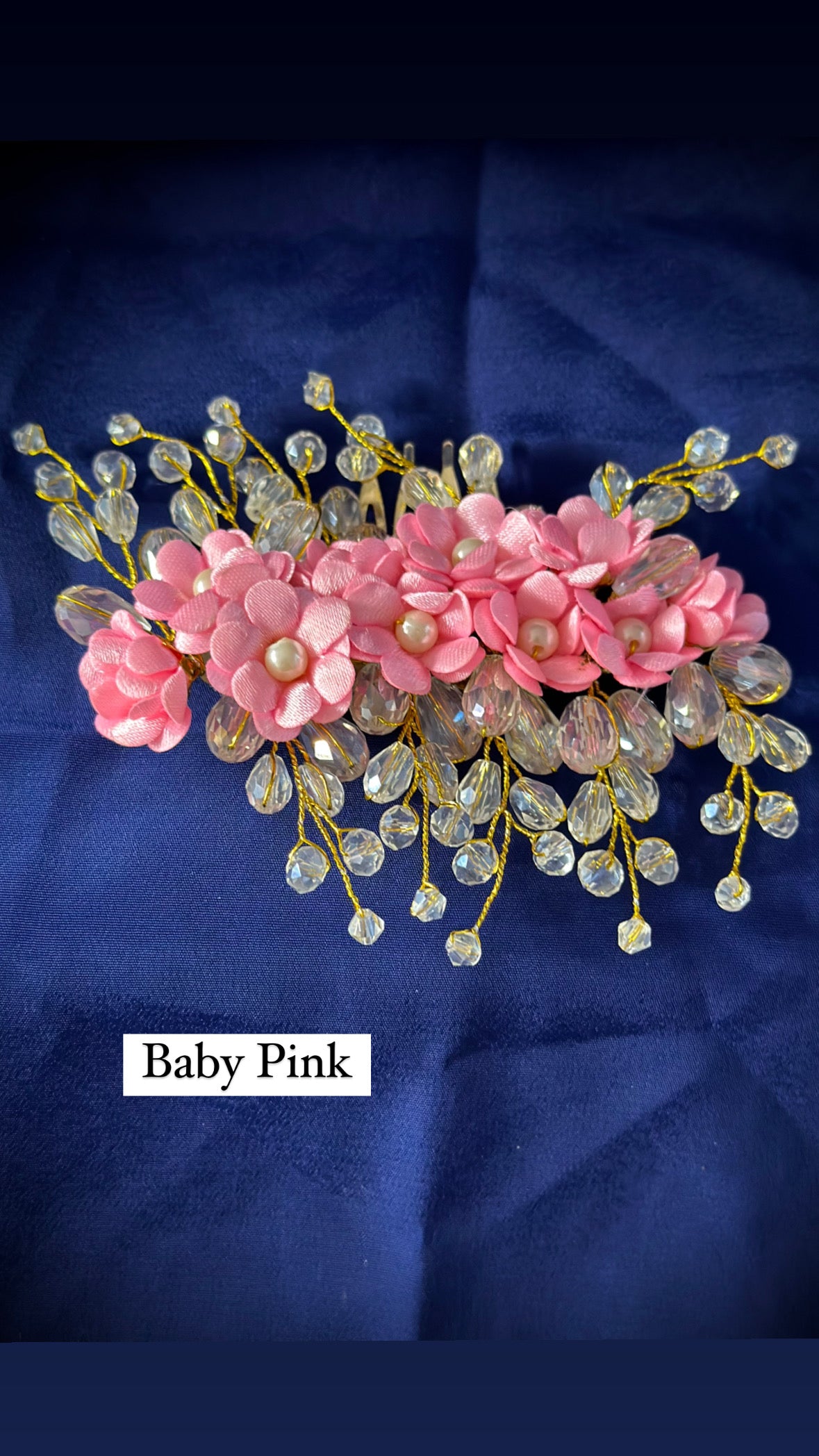 Crystal Loaded Hair Accessories (Colours 4)