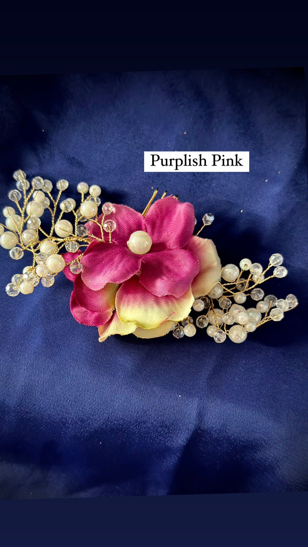 Crystal Loaded Hair Accessories (Colours 4)