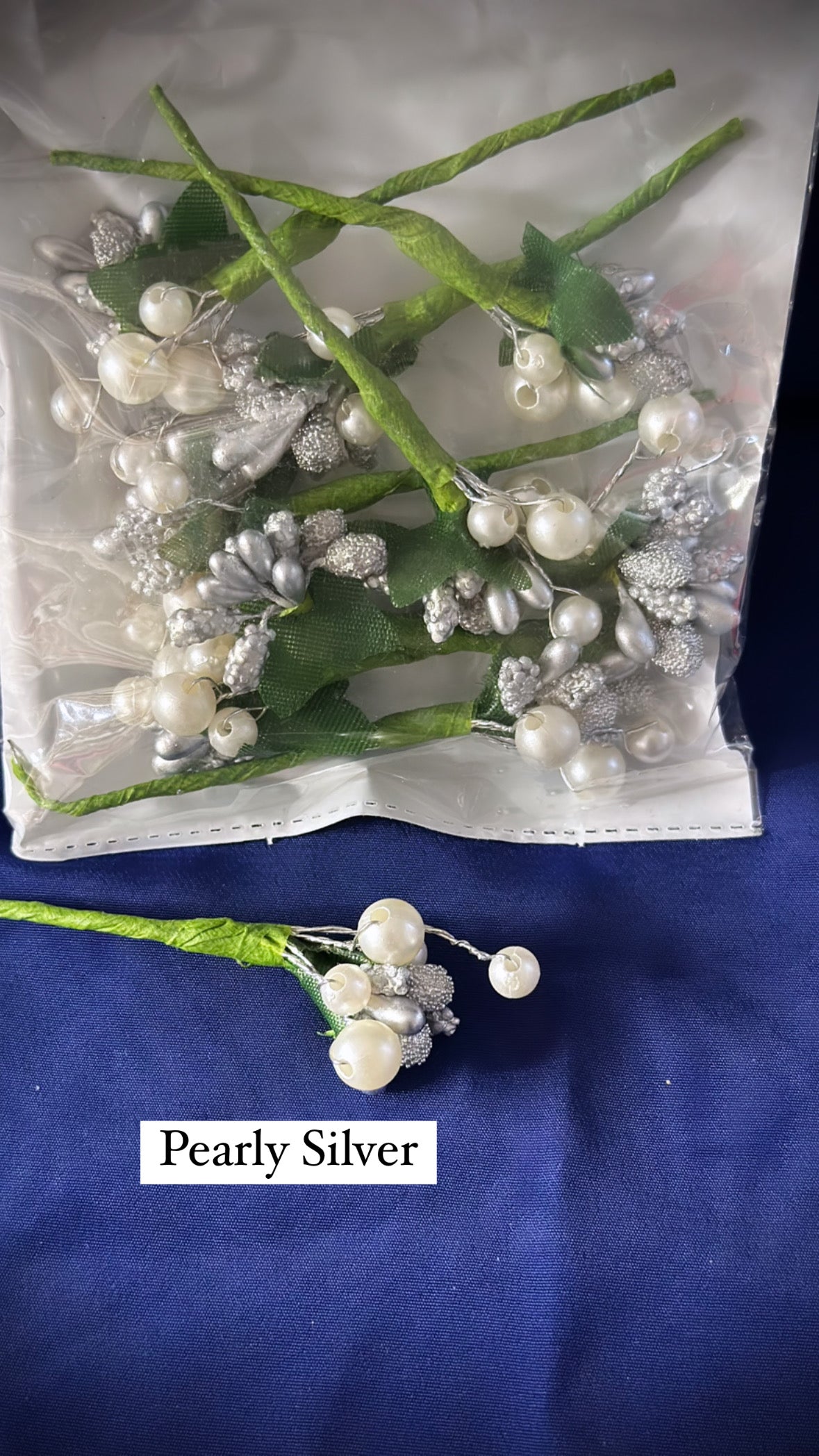 Flower Hair Pins (TD-4, Colours 6)