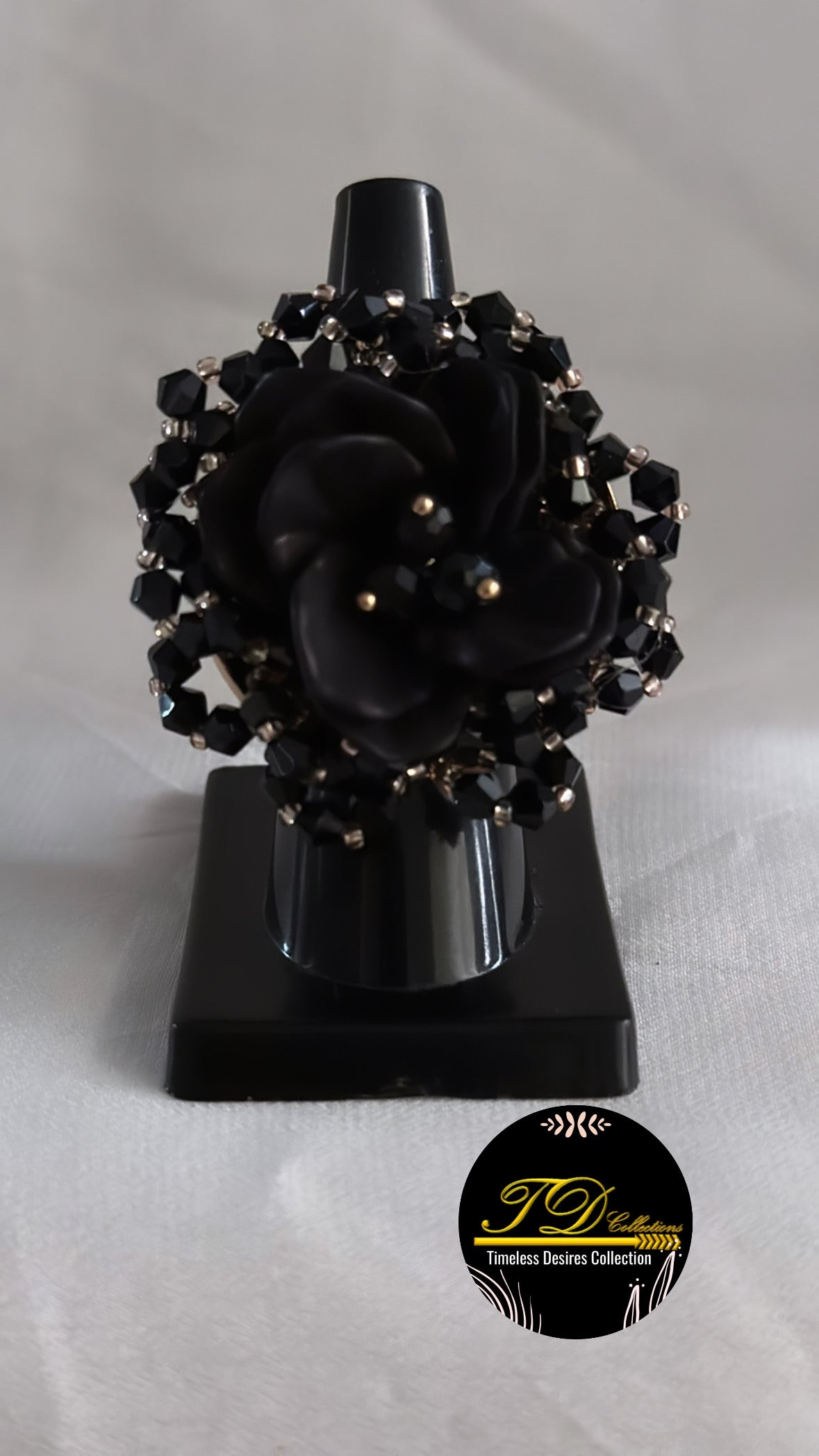 Crystal Rose Adjustable Rings ( 6 Colours )