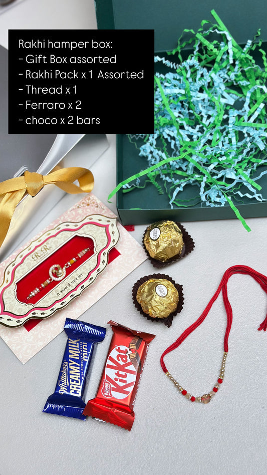 Rakhi / Rakhdi Gift Hamper Box For Brother