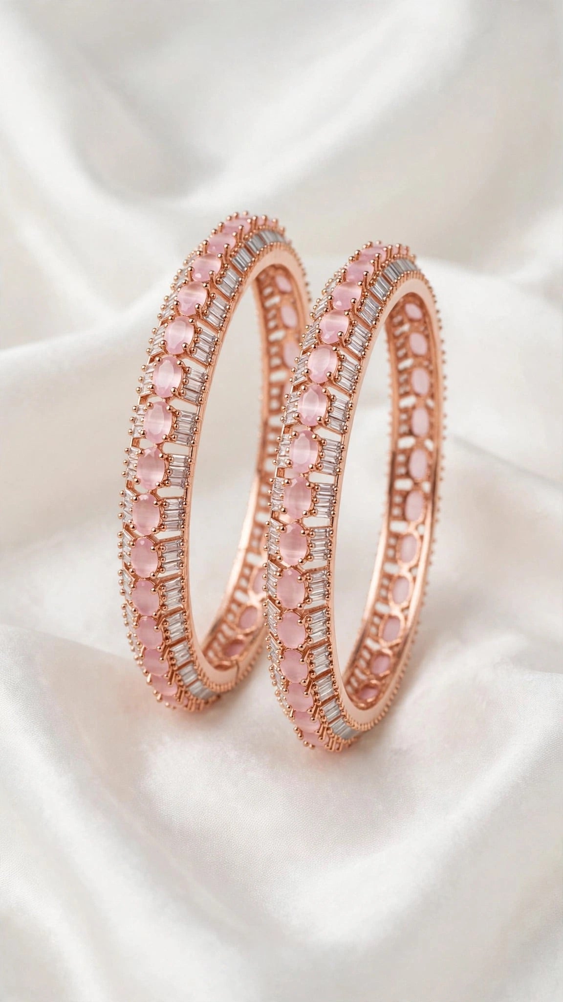 American Diamond premium Kade bangles - Size 2.6