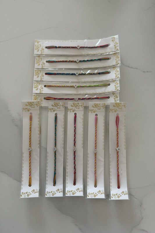 Sleek rakhi packs ( per pc )