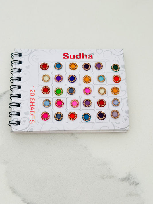 Bindi book, different design and colour in one book