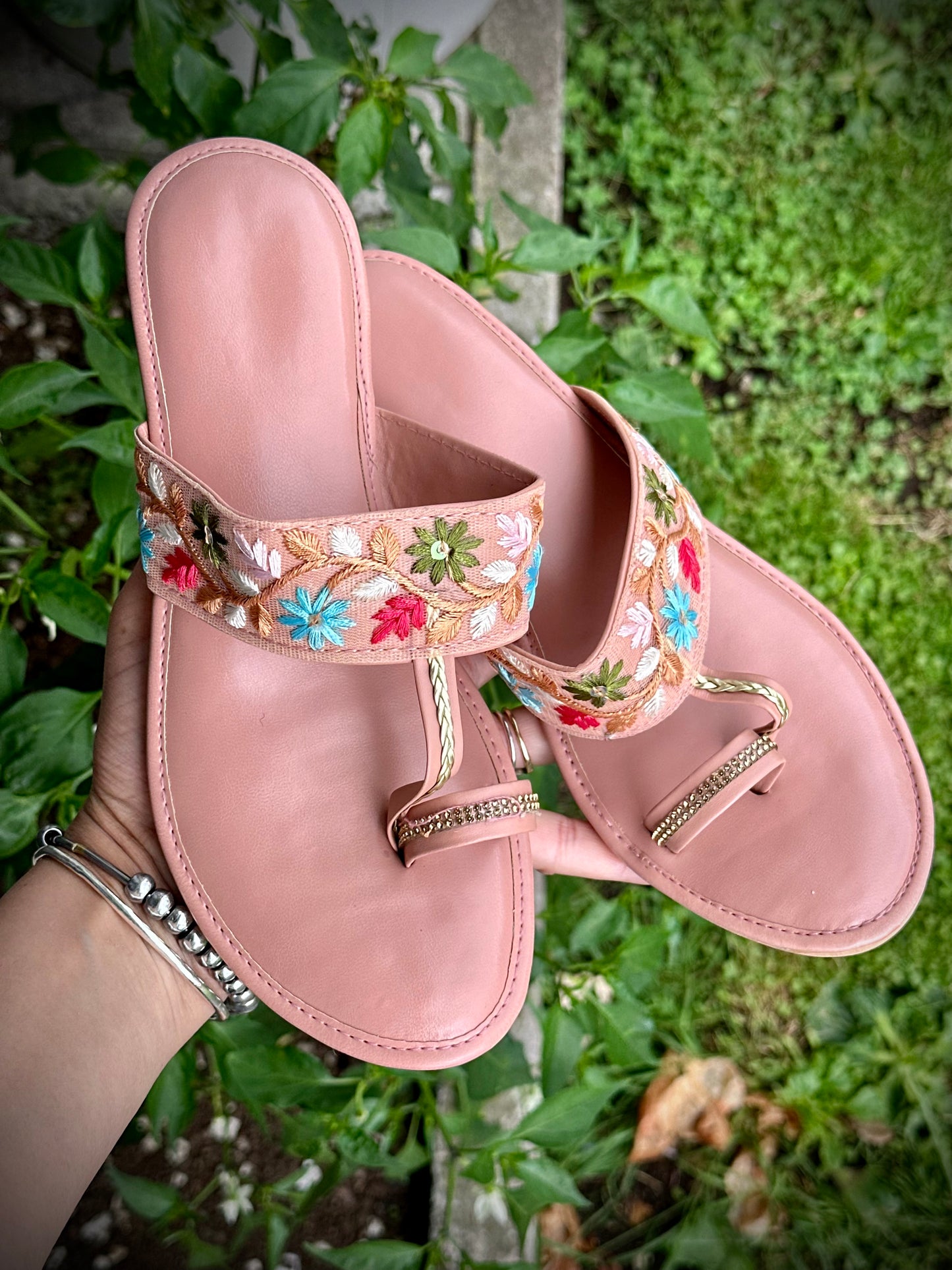 Sandals in multi colour