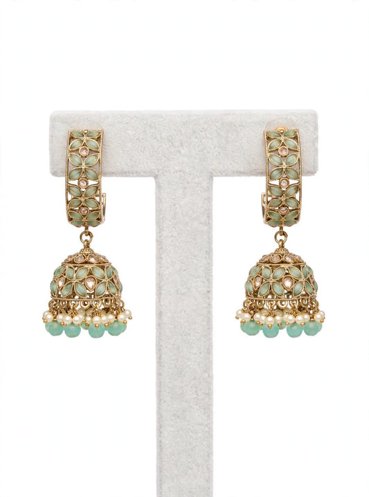 Sky blue earrings, Code: E2