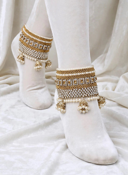 High Quality Heavy Look Trending Anklets/Jhanjra (TD-8)