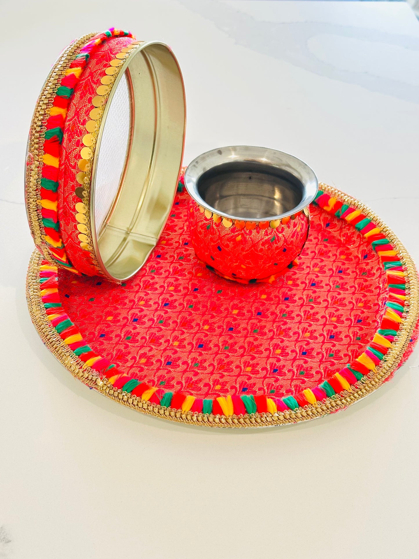 karwa Chauth Thali set