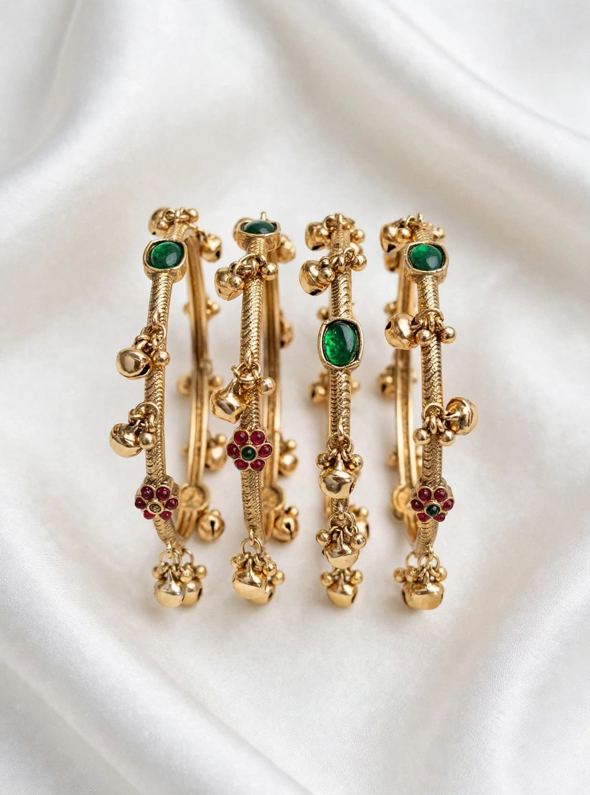 Heritage bangles - set of 4 - ( Size 2.10 )