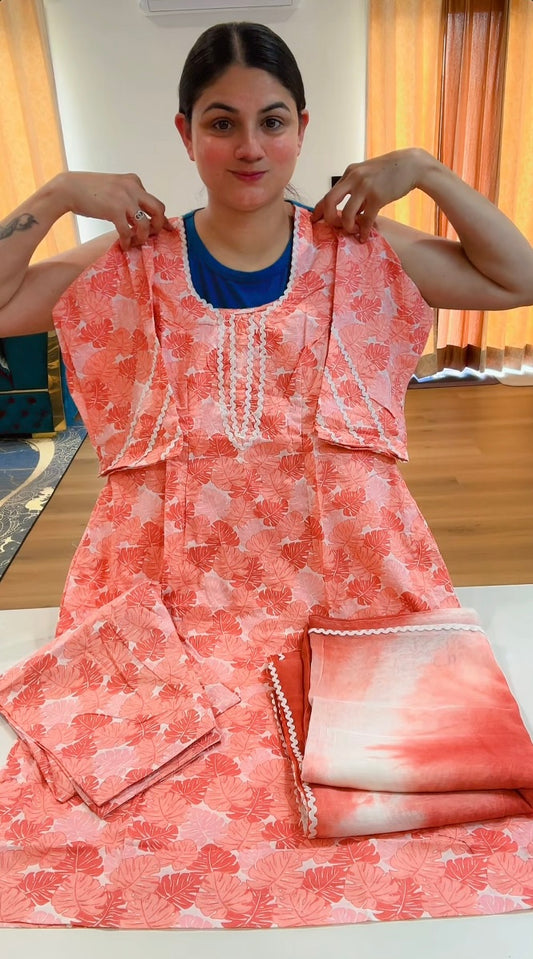 Cotton Printed Boutique Stitched Suit, Code: 218