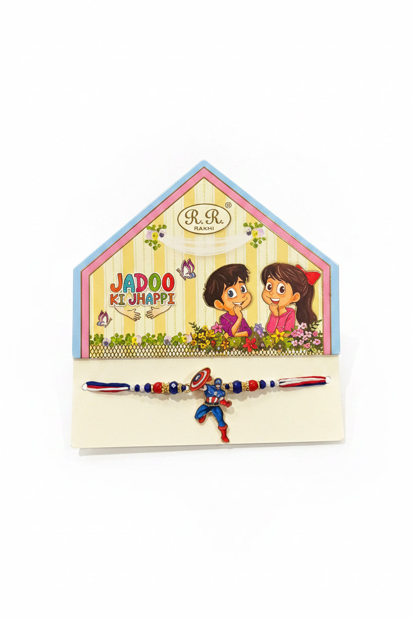 Captain America: Kids rakhi pack  - Code 395