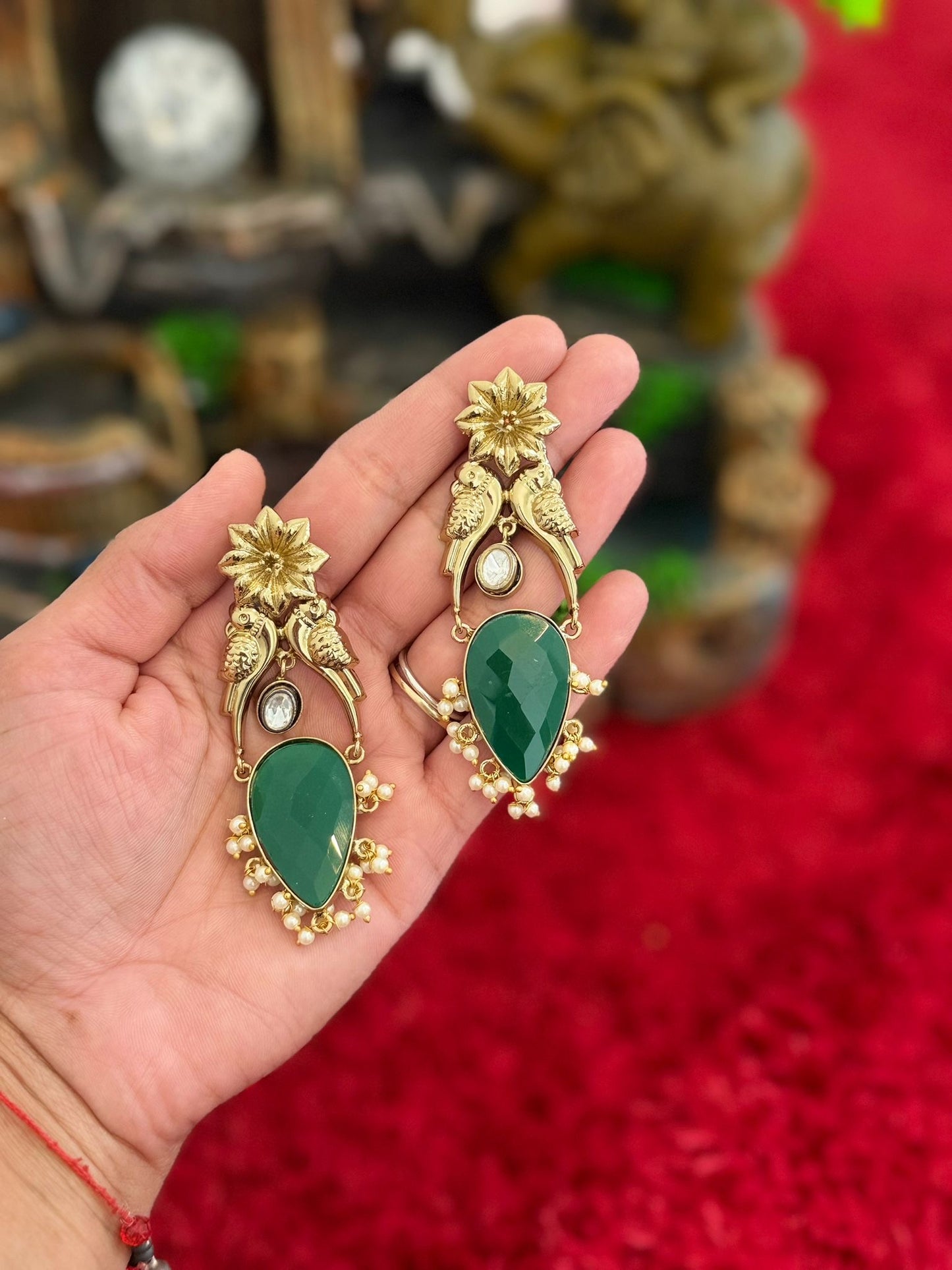 Kashmiri earrings, Code: X7