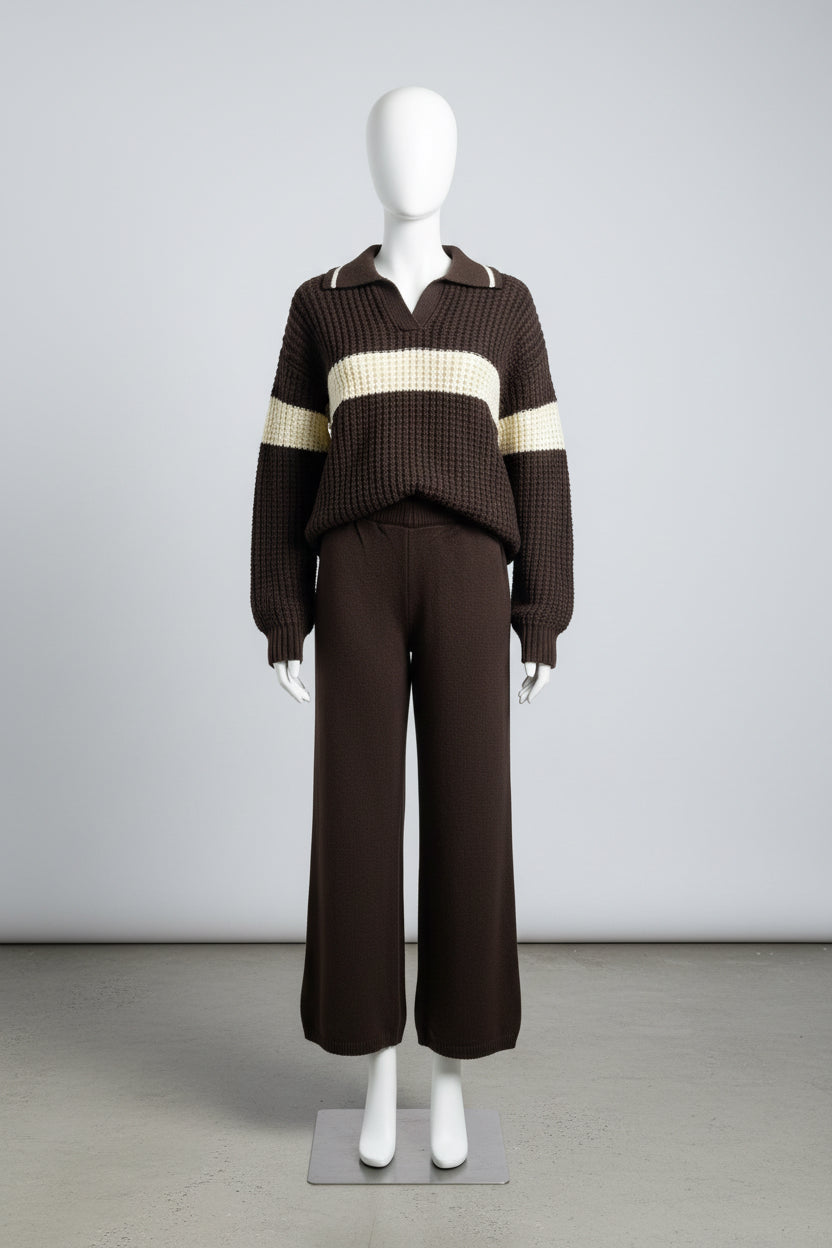 Coffe Woolen track suit - premium quality ( free size from 36-42 size )