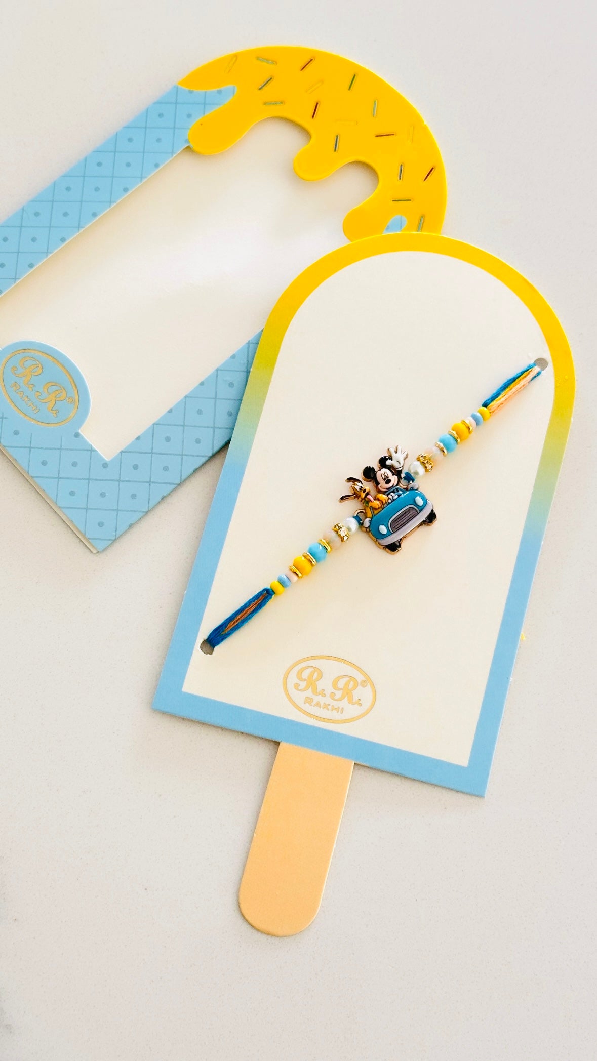 Kids Rakhi / Rakhdi packs - Micky Mouse ( Code A85 )