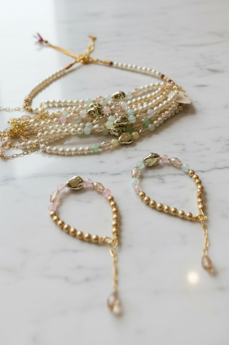 Girls Adjustable size rakhi bracelet - Code 408