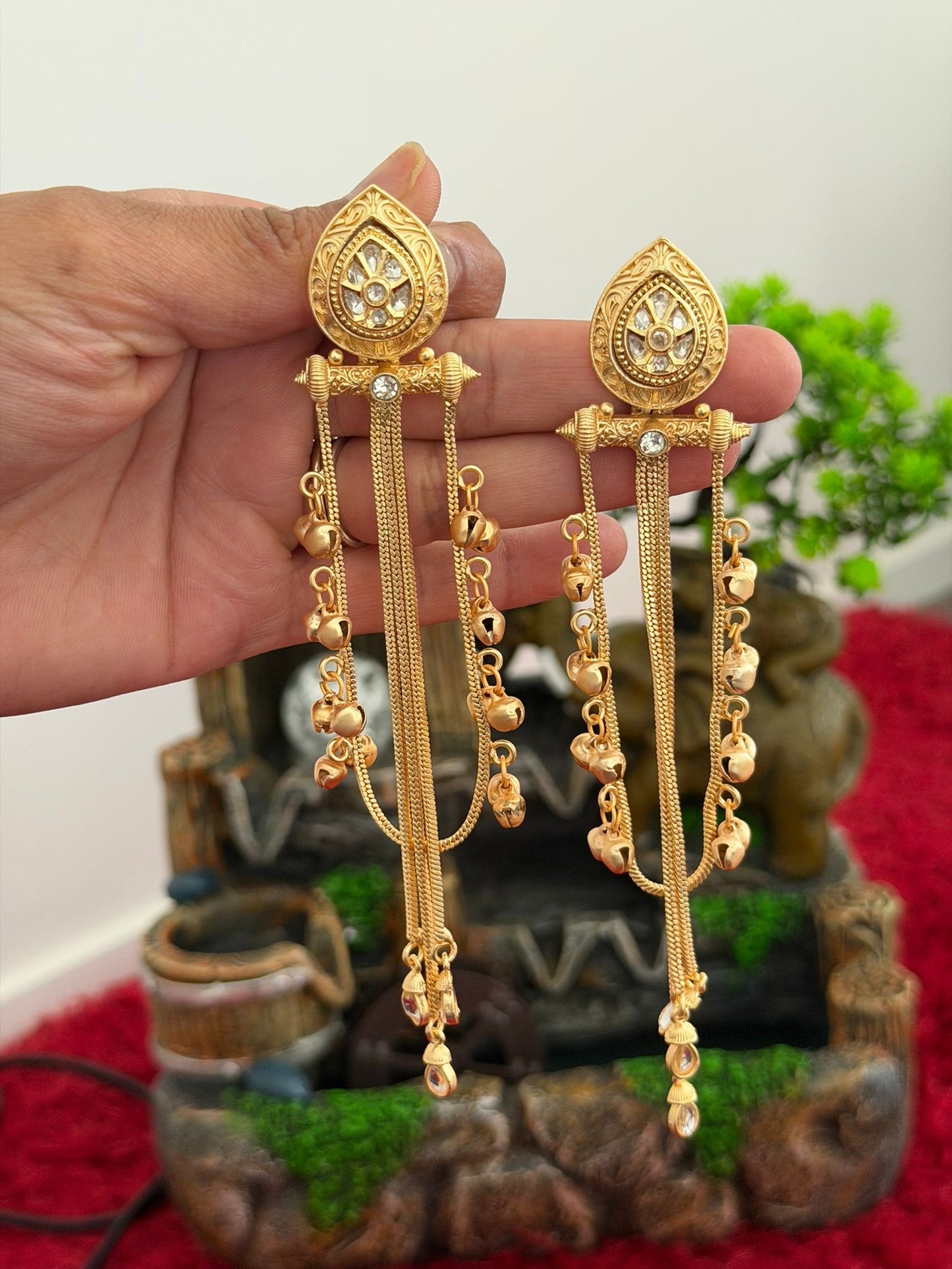Kashmiri earrings, Code: X11