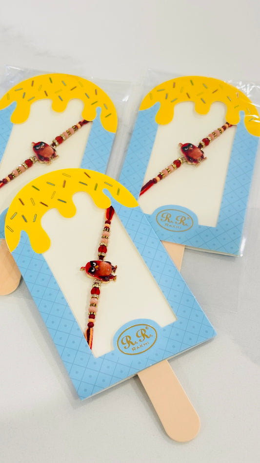 Angry bird kids rakhi / rakhdi, Code: A75 ( per pc )