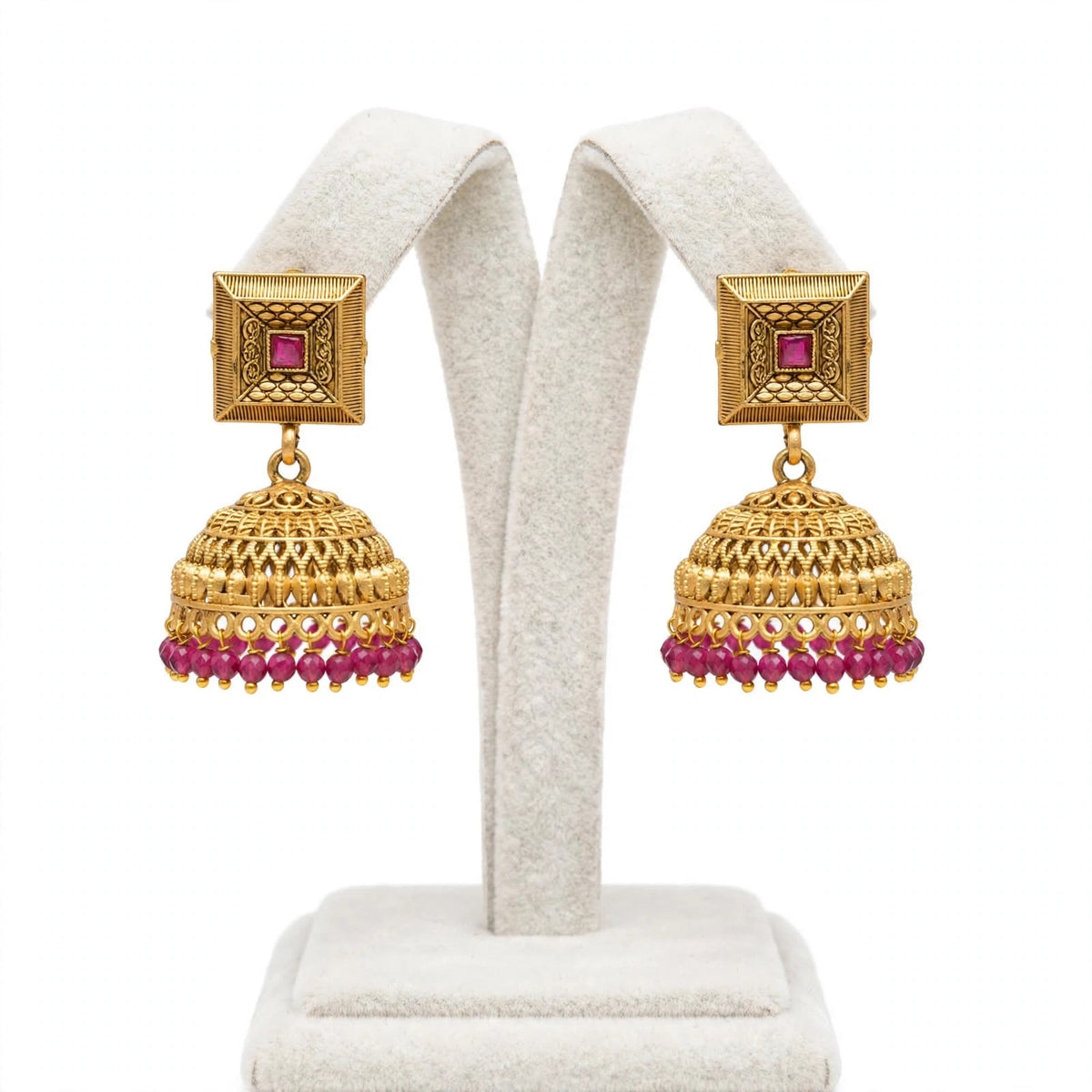 Gold Look jhumki