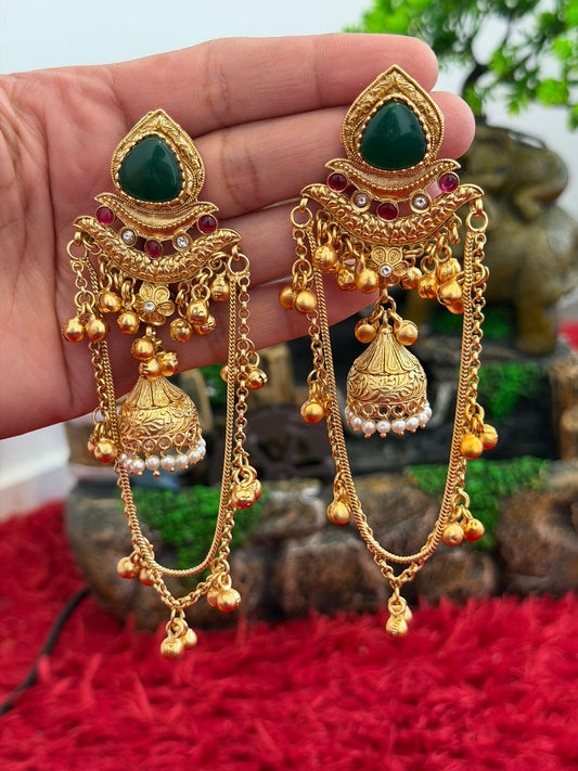 Kashmiri earrings, Code: X16