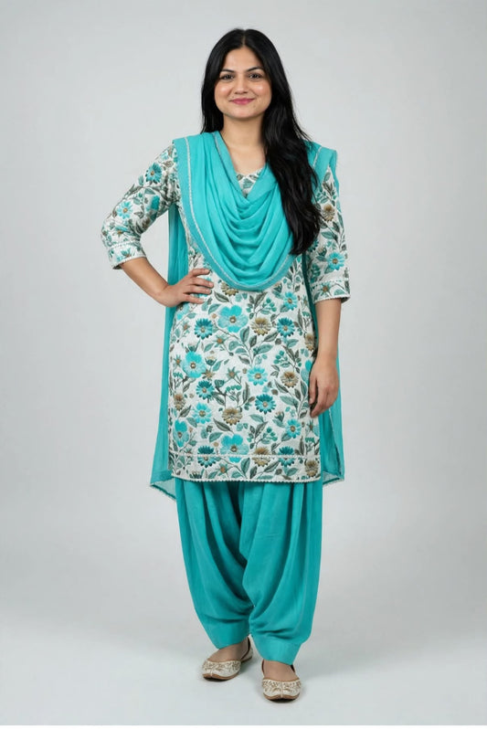Premium quality Cotton salwar suit -  Code 298