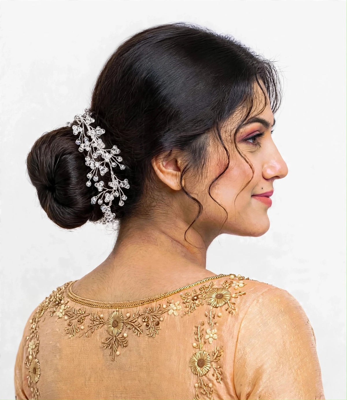 Hair accessory ( Suitable for Bun / Open Hair style ) (Copy)