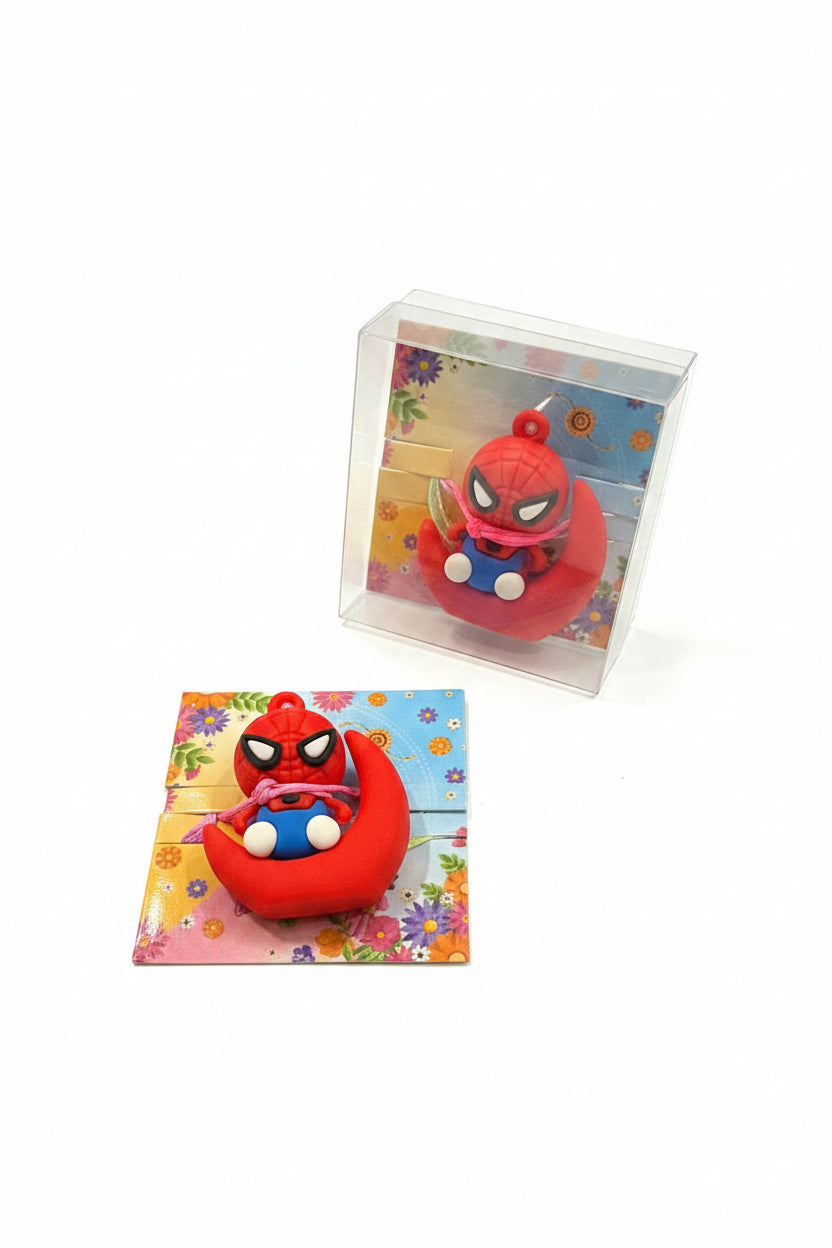 Spider man kids rakhi box - code 403