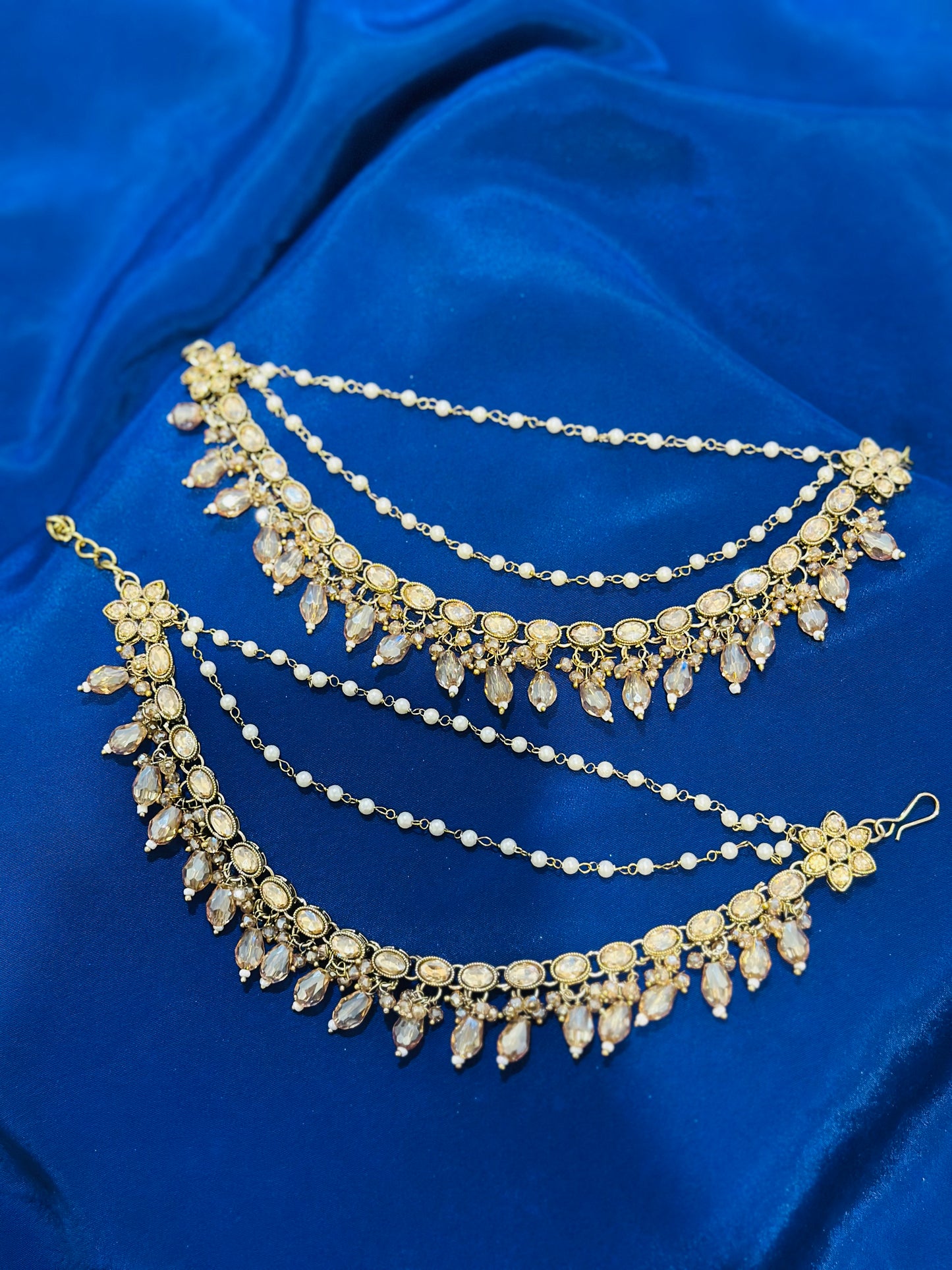 Sahara in polki, Colour: Gold, (Code:032)