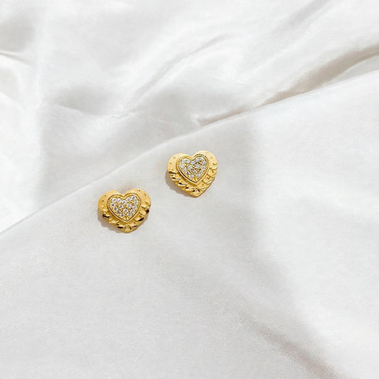Gold Look Earrings, ( Code: 49 )