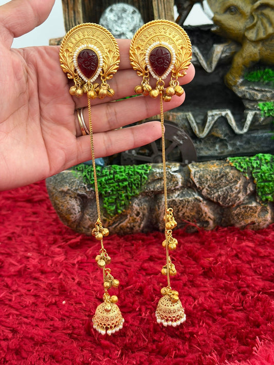 Kashmiri earrings, Code: X18