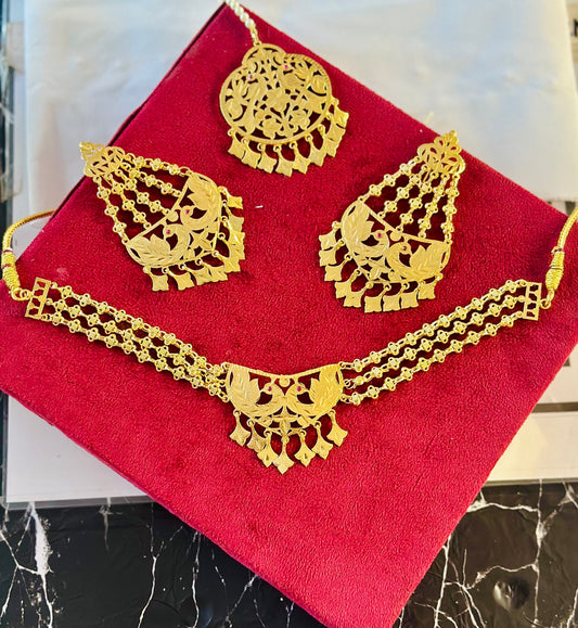 Punjabi traditional jewellery set - T2