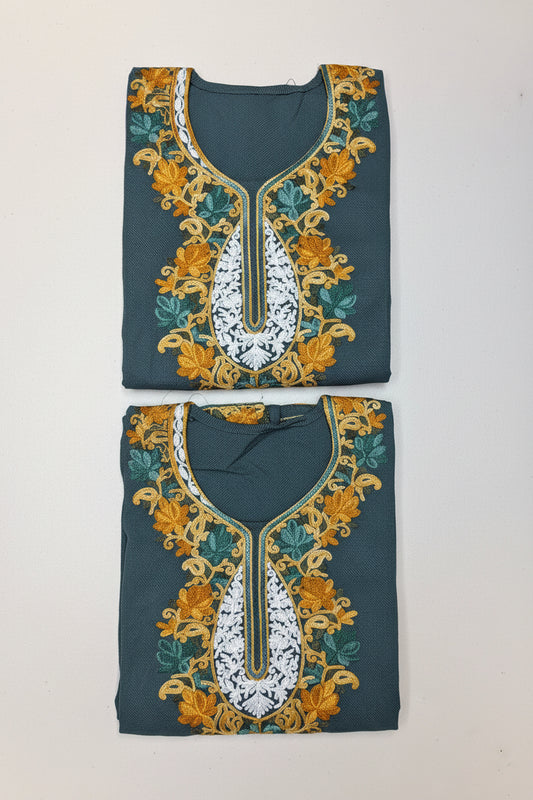 Free size Kashmiri woolen kurti - ( grab free gift as kangan with it )