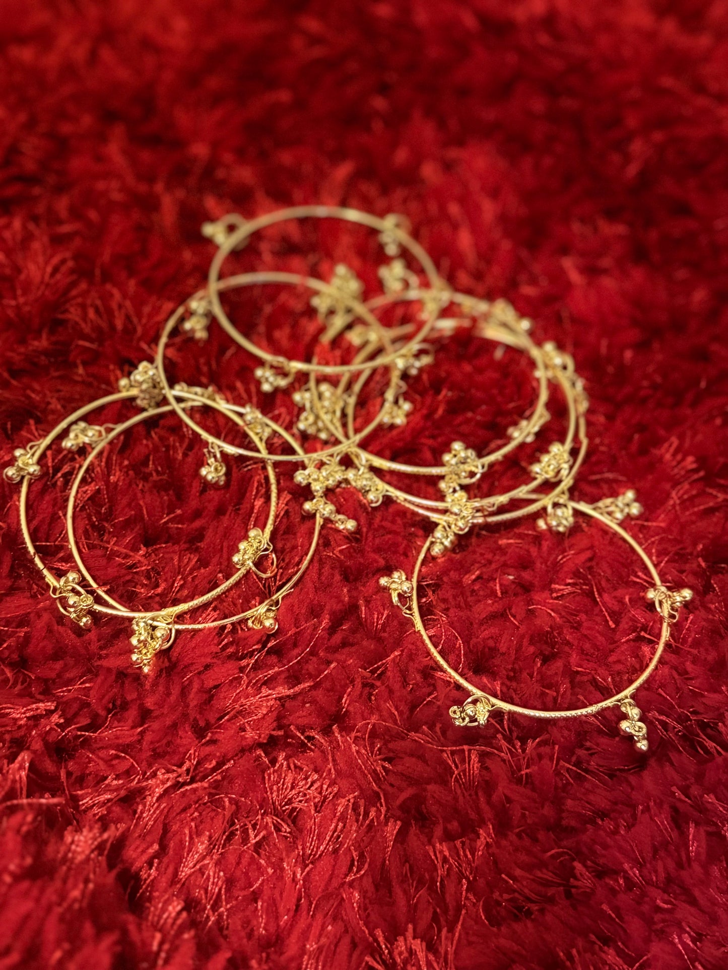 Kashmiri ghungru bangles - pack of 8