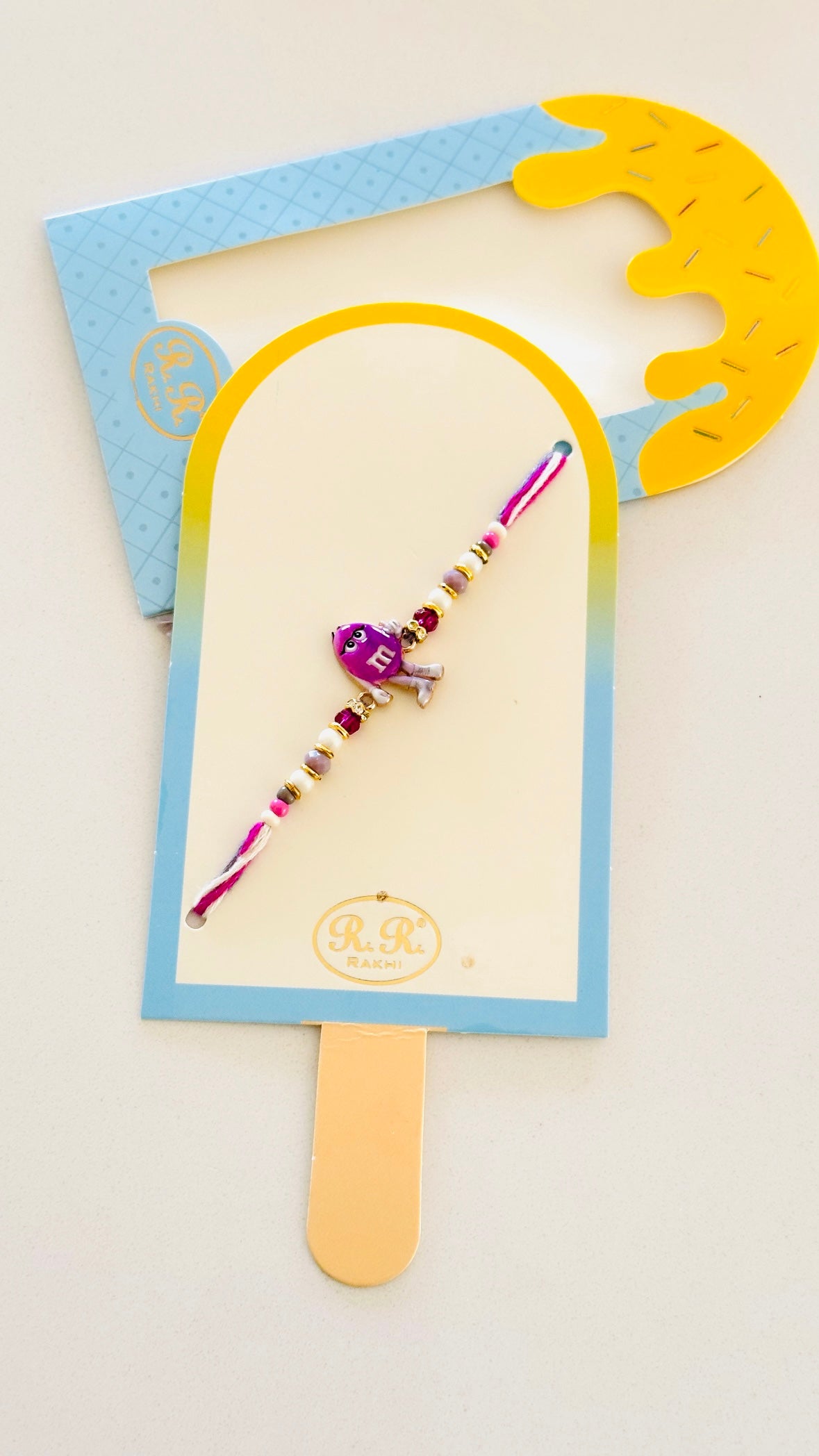 Kids Rakhi / Rakhdi packs - M & M       ( Code A82 )