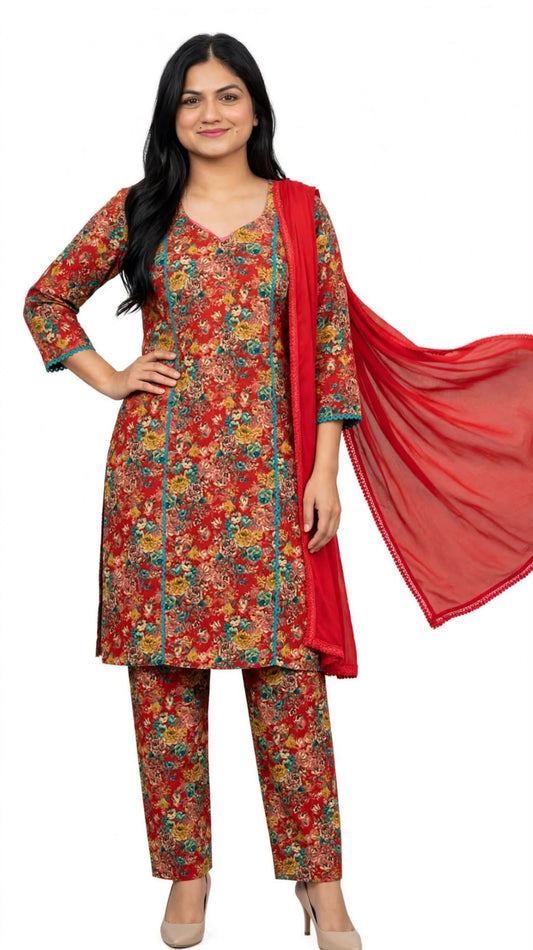 Casual wear boutique stitched plazo suit in premium quality in pashmina