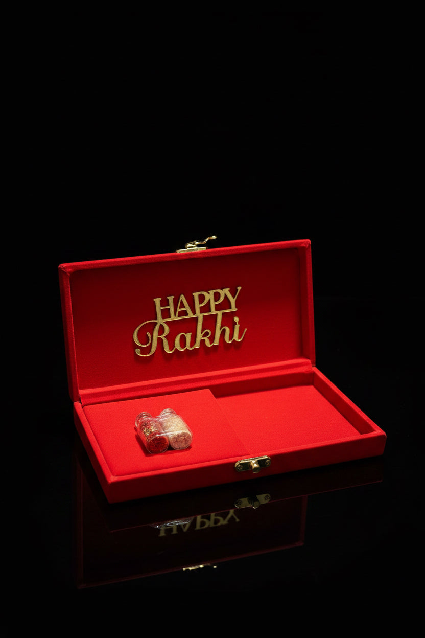 Happy rakhi hamper box - Empty