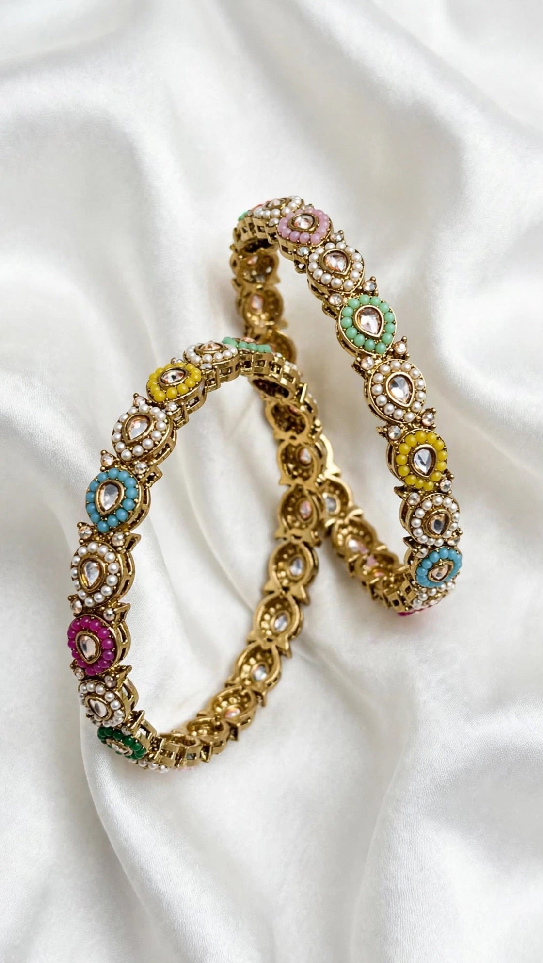 Multi Kade bangles  - Size 2.10